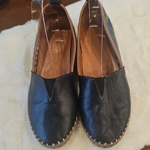 Spring Step Tispea Leather Navy Loafer